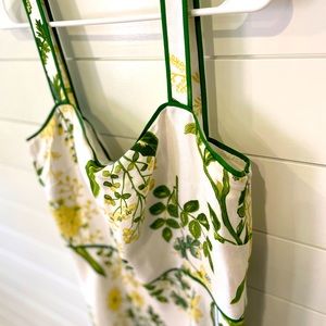 Anne Taylor LOFT dress with flowers size 12